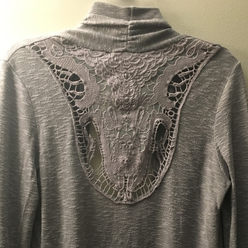 Gray sweater